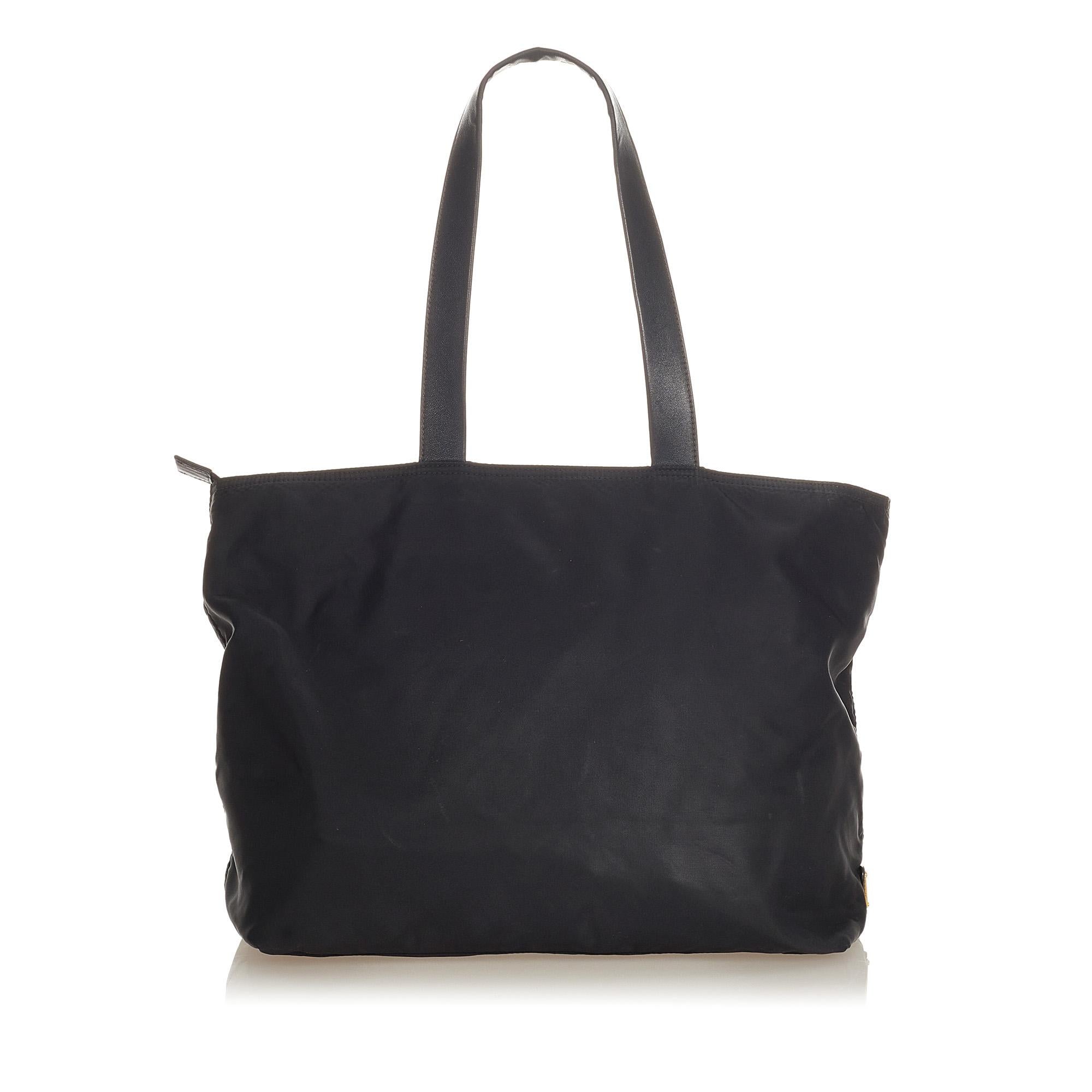Prada Canapa Tessuto Tote Bag (SHG-22274)