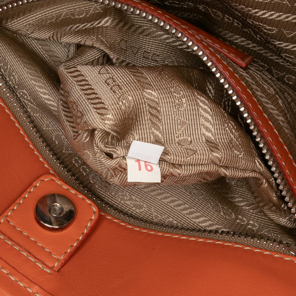 Prada Canvas Canapa Logo Convertible Tote