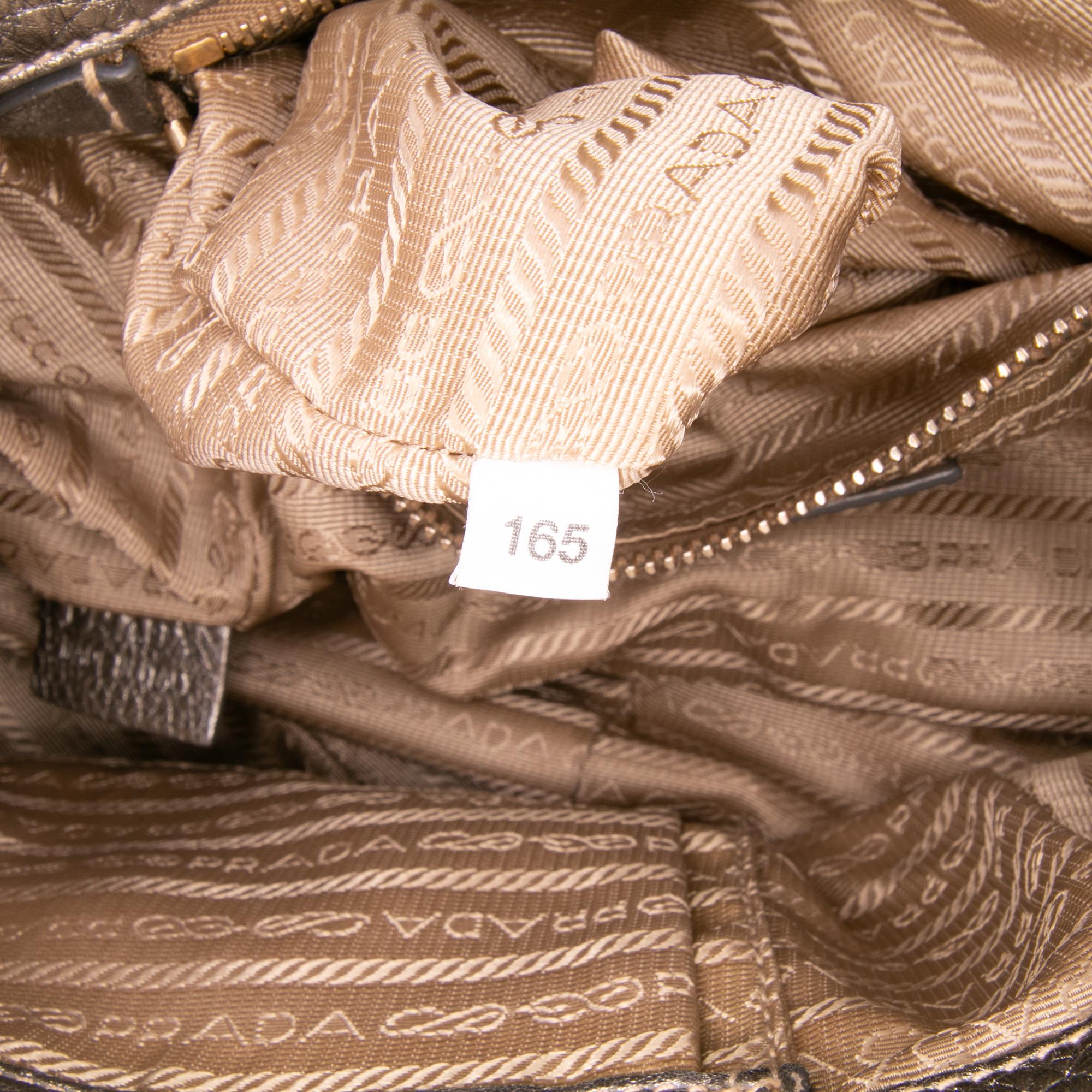 Prada Canvas Canapa Logo Tote