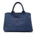 Prada Canvas Canapa Logo Tote