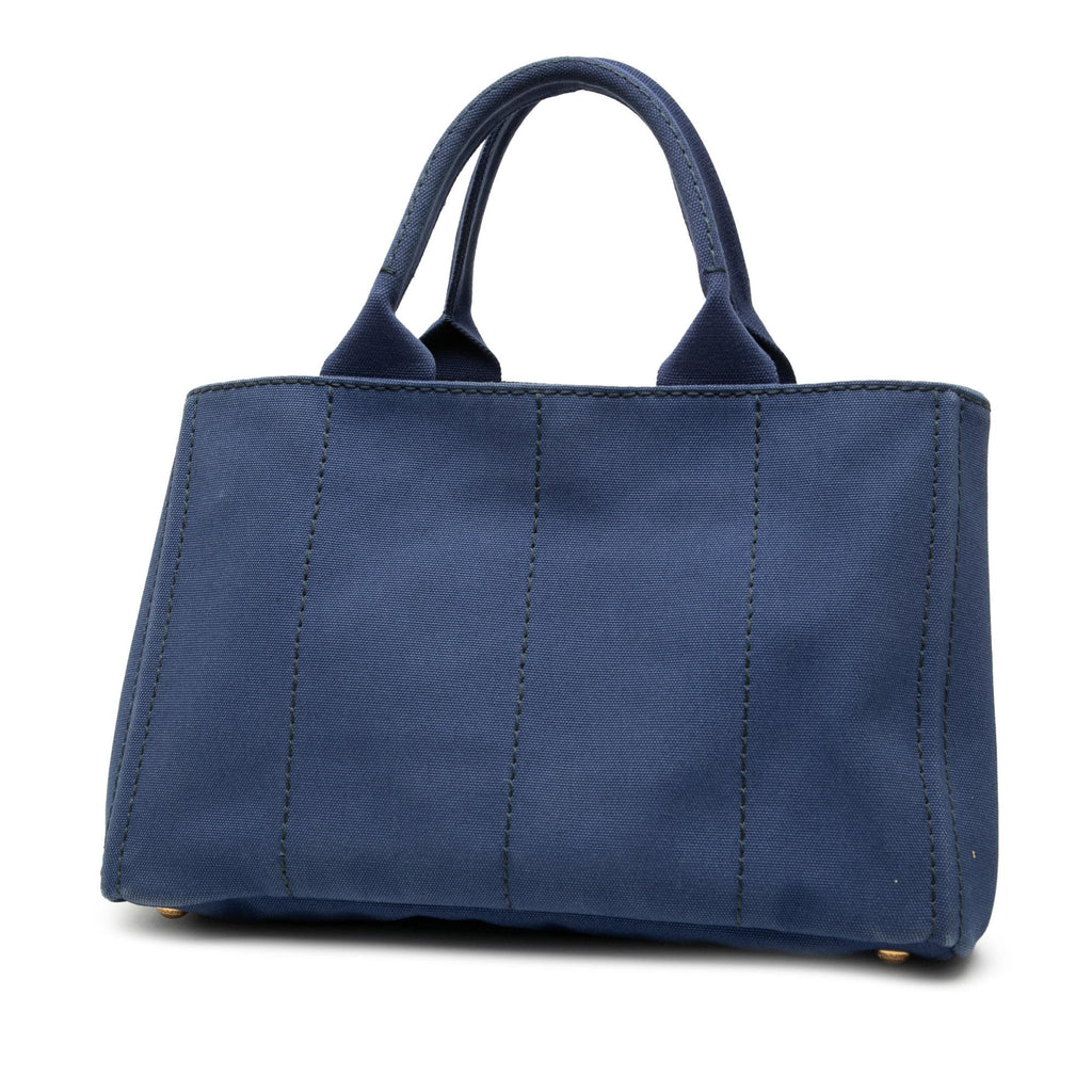 Prada Canvas Canapa Logo Tote