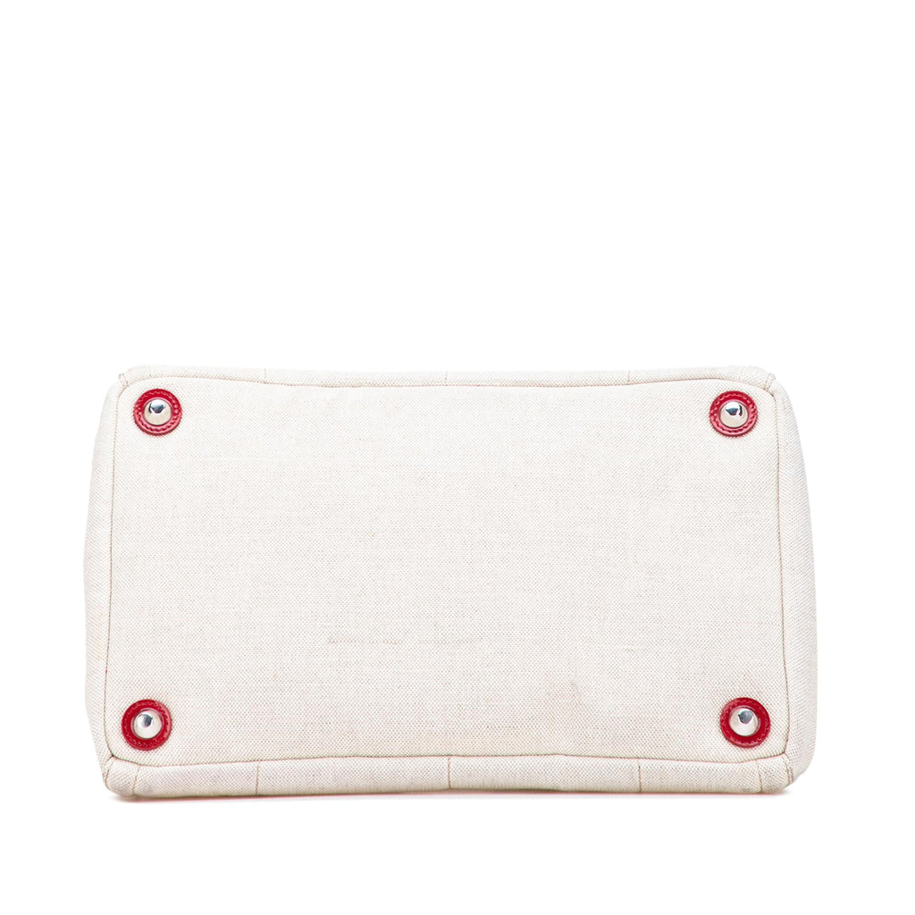 Prada Canvas Canapa Mistolino Tote