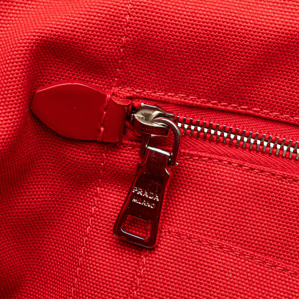 Prada Canvas Canapa Mistolino Tote