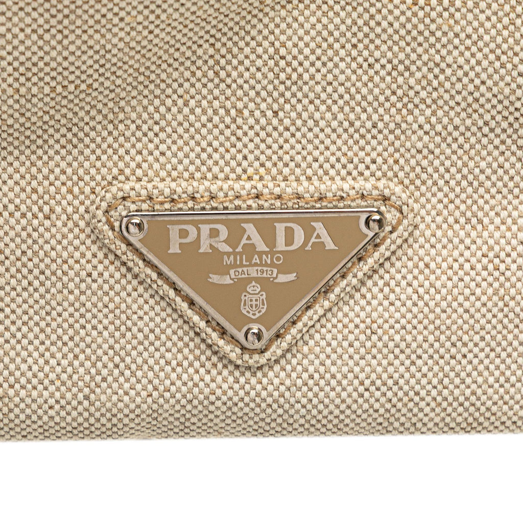 Prada Canvas Canapa Mistolino Tote