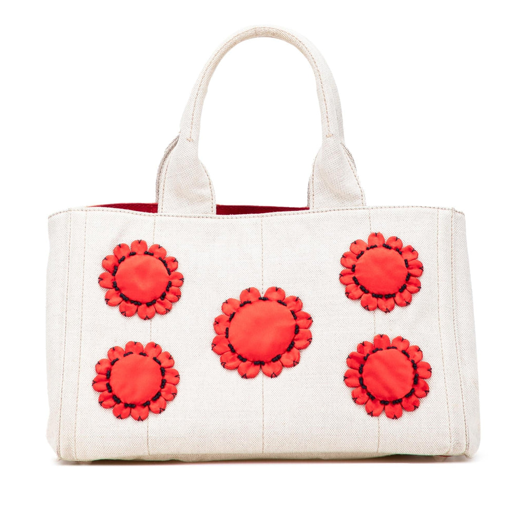 Prada Canvas Canapa Mistolino Tote