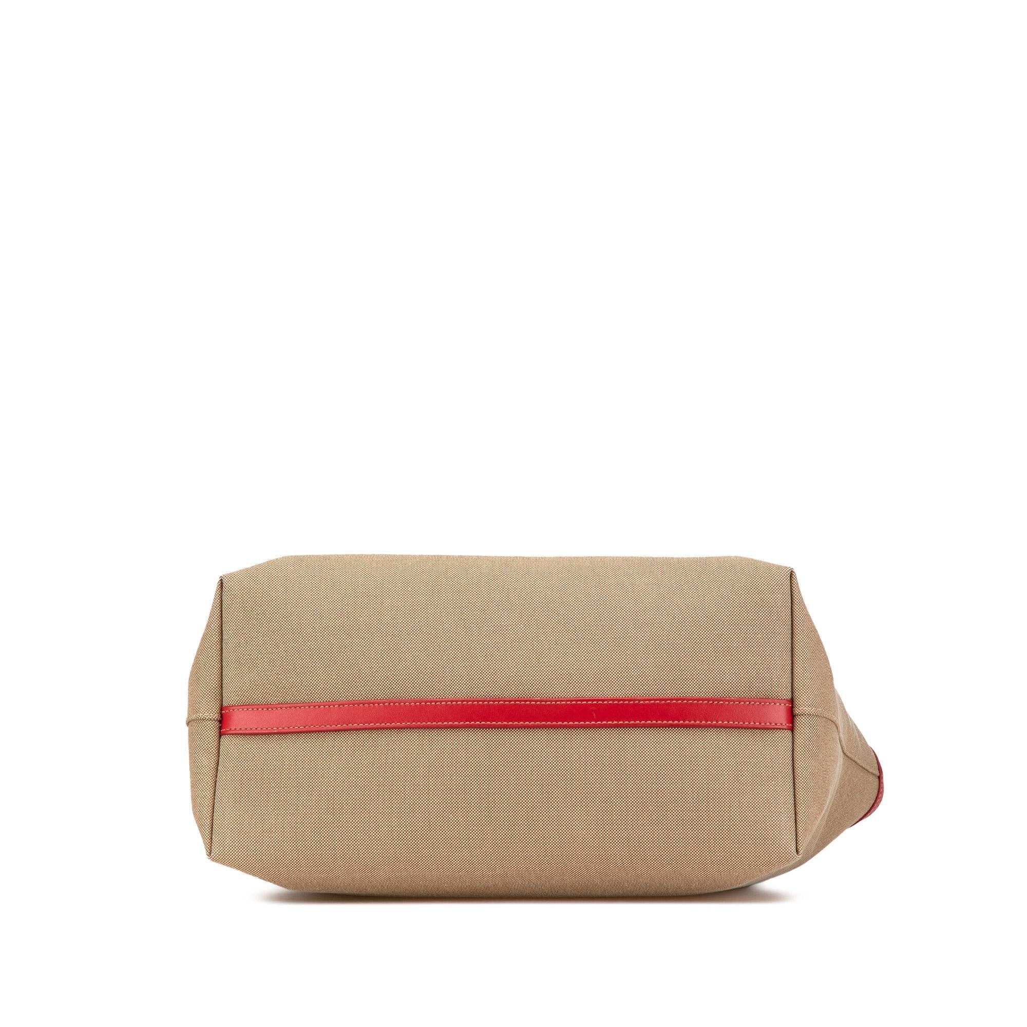 Prada Canvas Canapa Tote