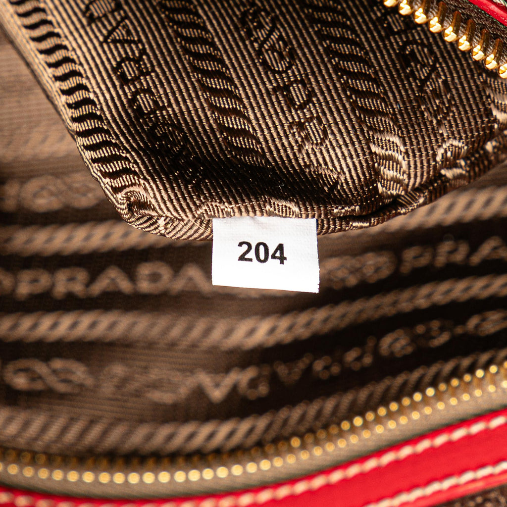 Prada Canvas Canapa Tote