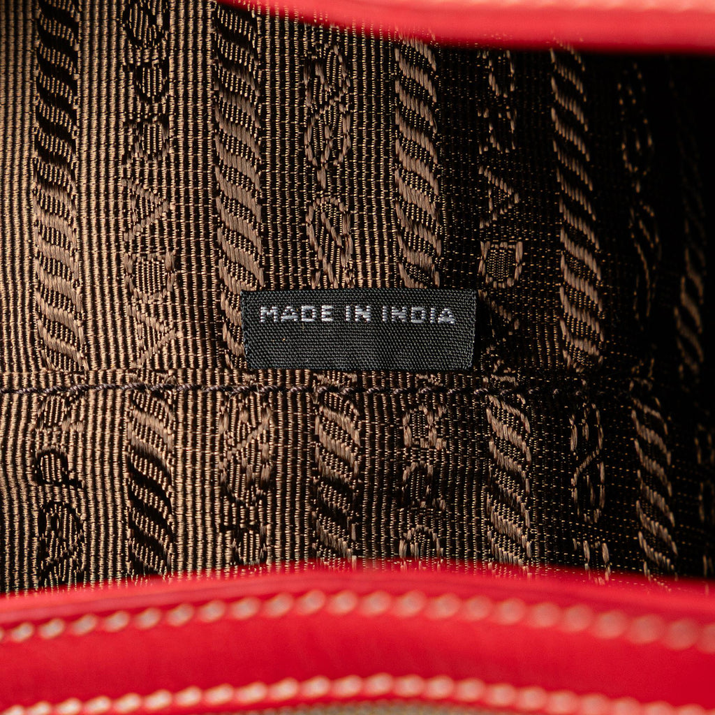 Prada Canvas Canapa Tote