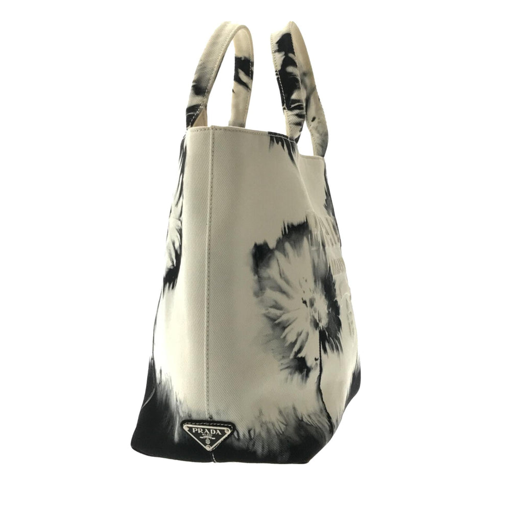 Prada Canvas Drill Tie Dye Tote (SHG-CJuz2E)