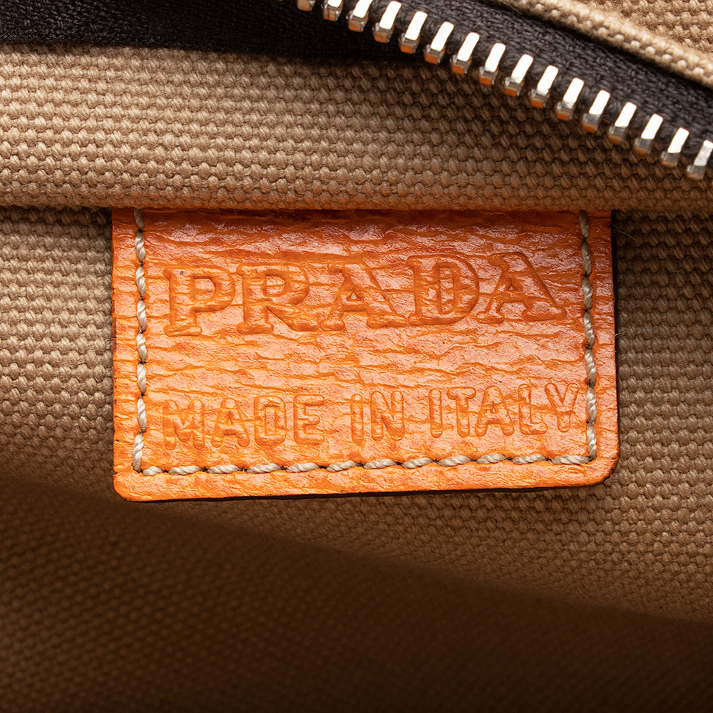 Prada Canvas Small Tote (SHF-20170)