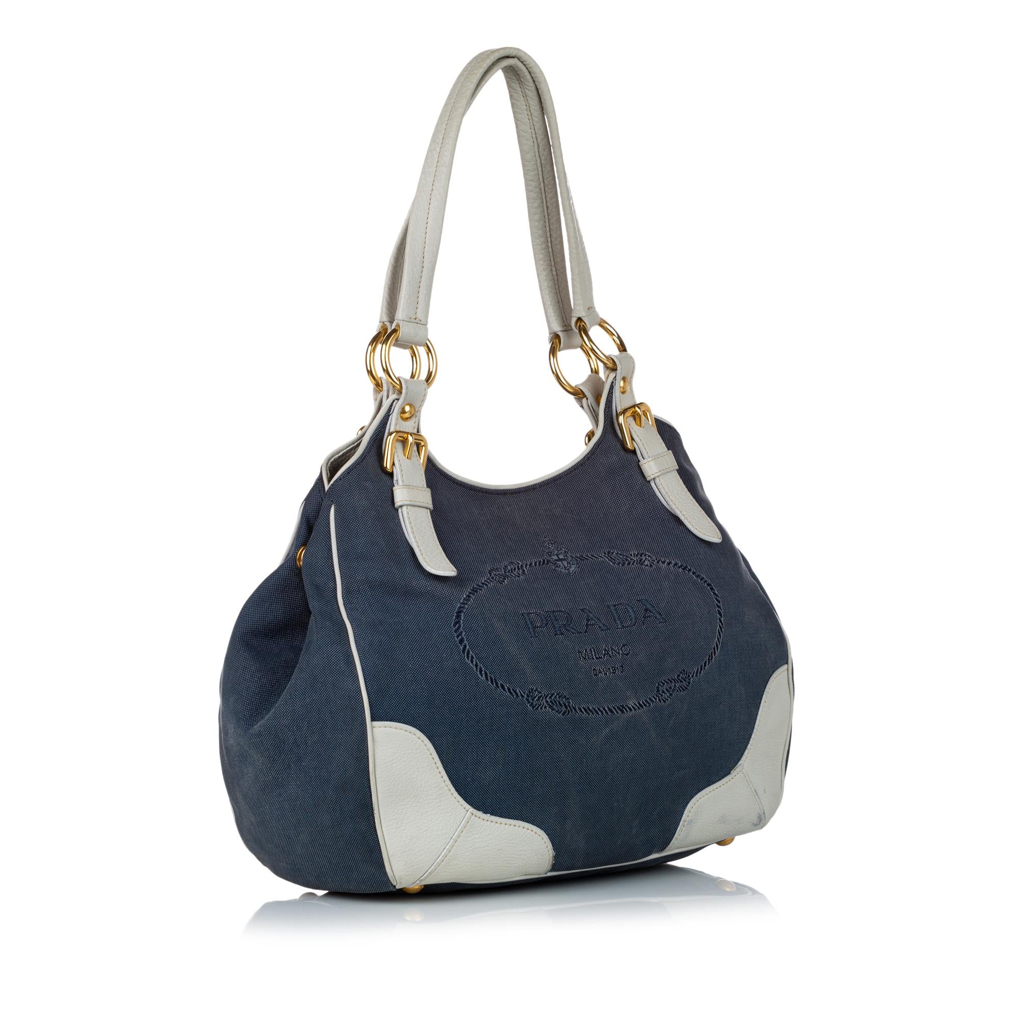 Prada Canvas Tote Bag (SHG-29432)