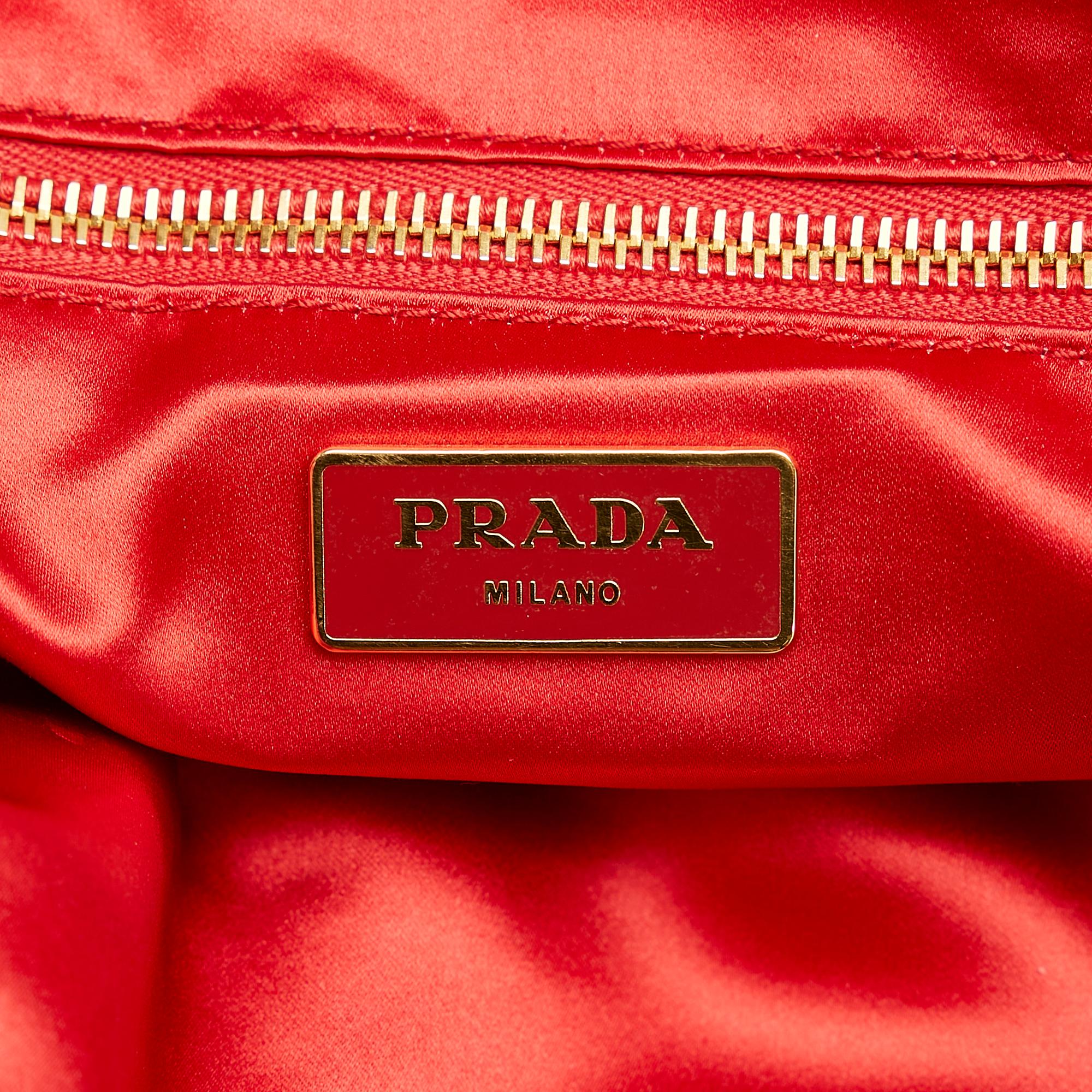 Prada Canvas Tote Bag (SHG-29510)