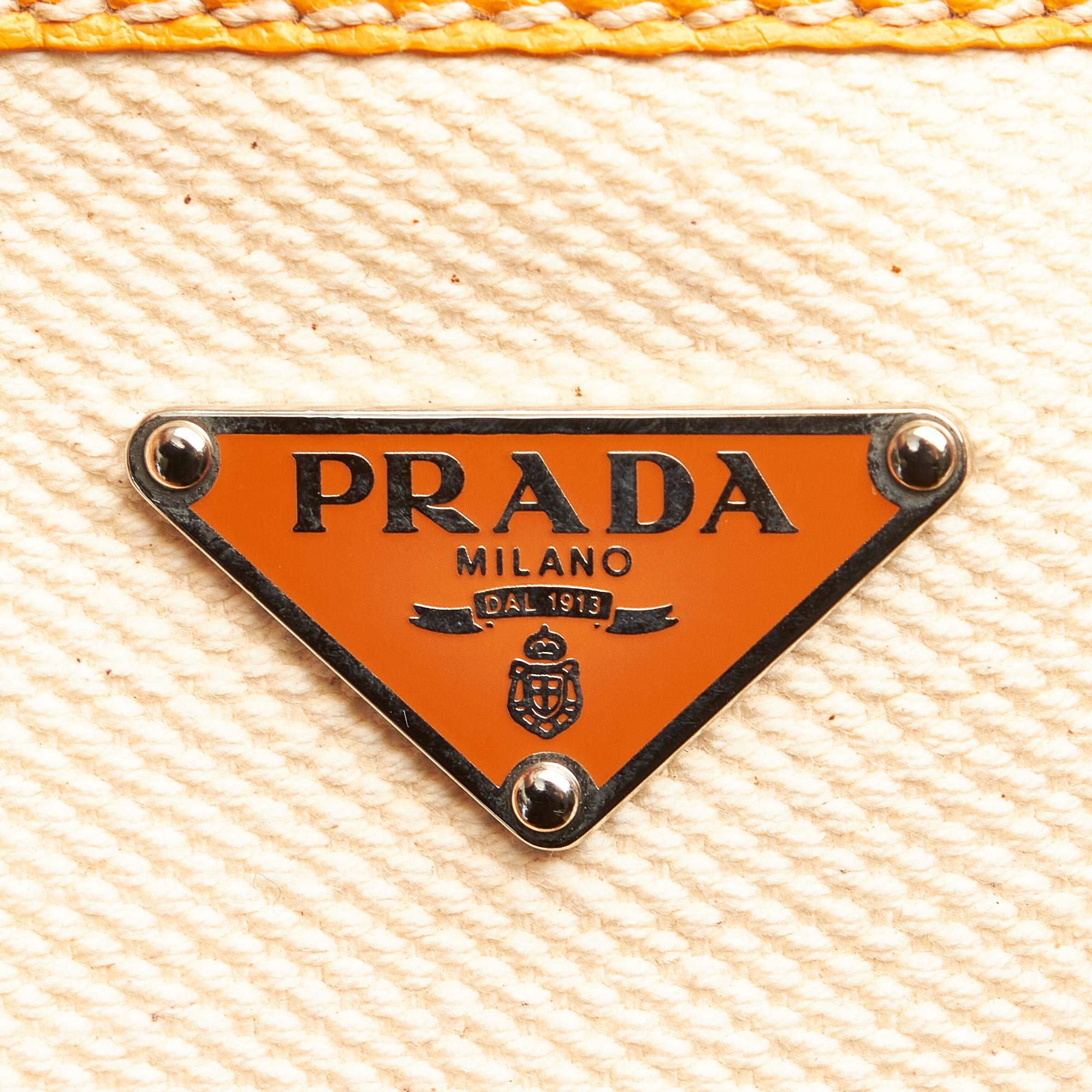 Prada Canvas Tote Bag (SHG-31910)