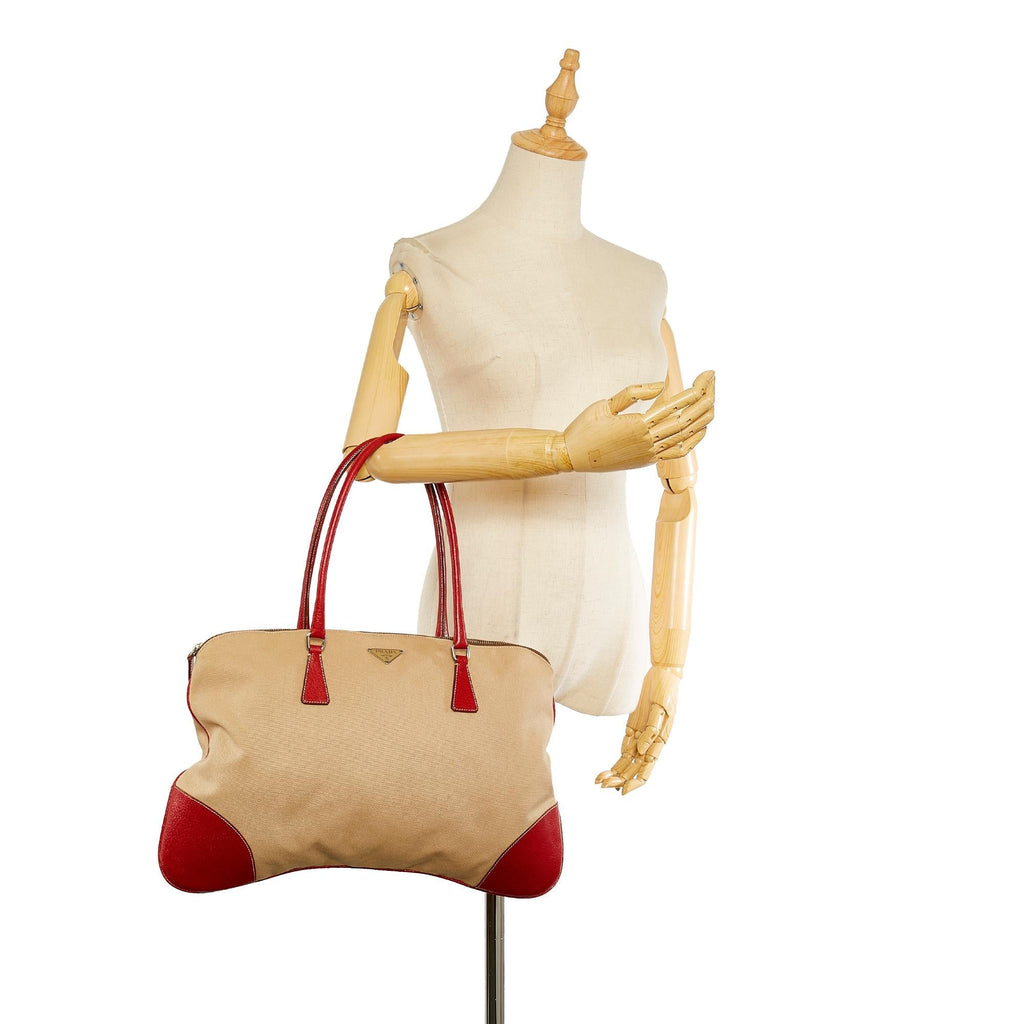 Prada Canvas Tote Bag (SHG-31912)