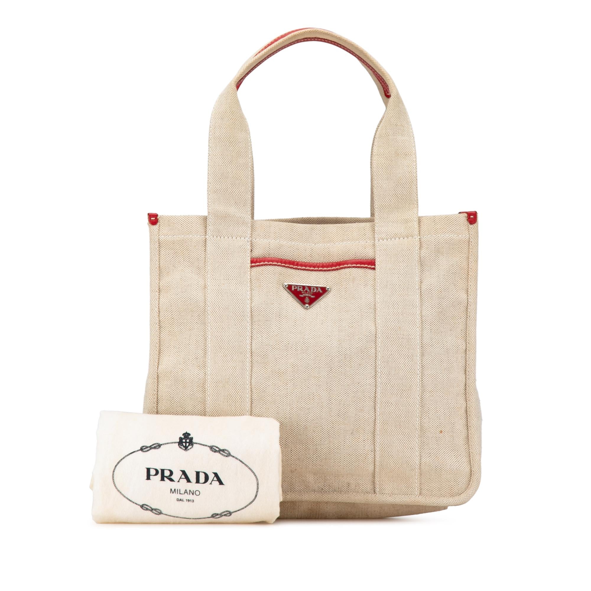 Prada Canvas Tote (SHG-LJp1nG)