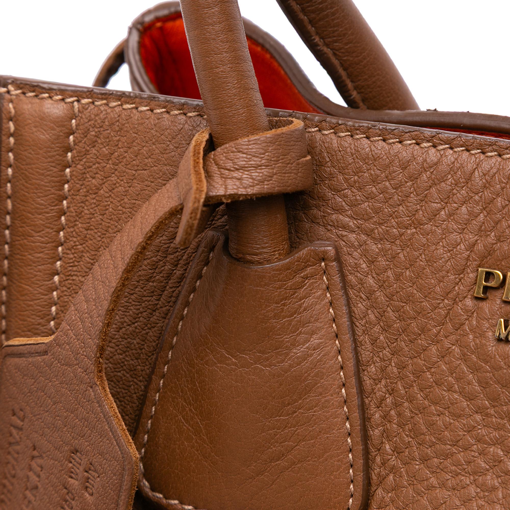 Prada Cervo Fringe Tote