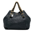 Prada Cervo Lux Chain Tote (SHG-8kccG2)