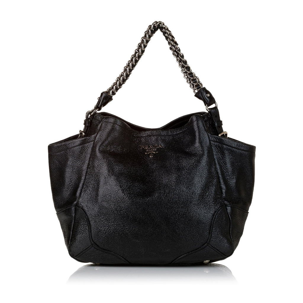 Prada Cervo Lux Tote Bag (SHG-31883)