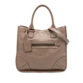 Prada Cervo Open Convertible Tote