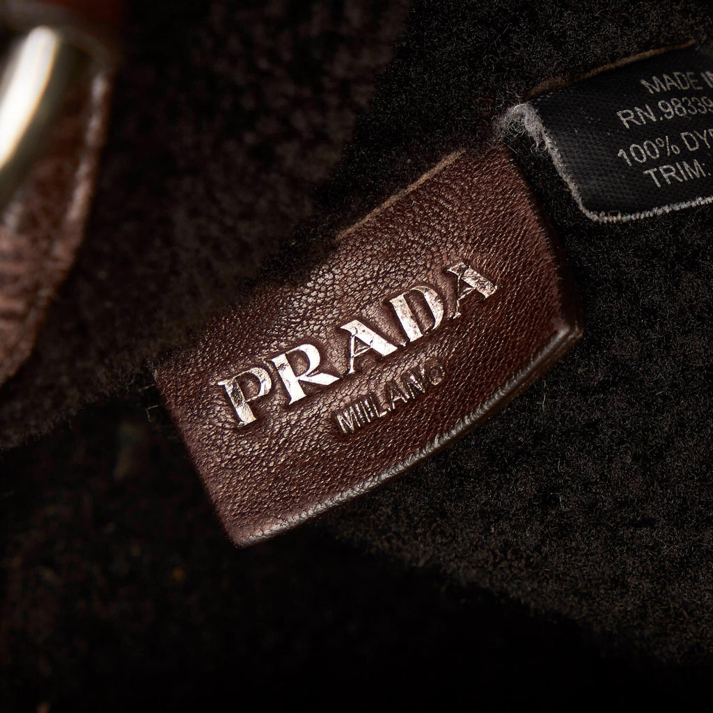 Prada Cervo Shine Tote Bag (SHG-29245)