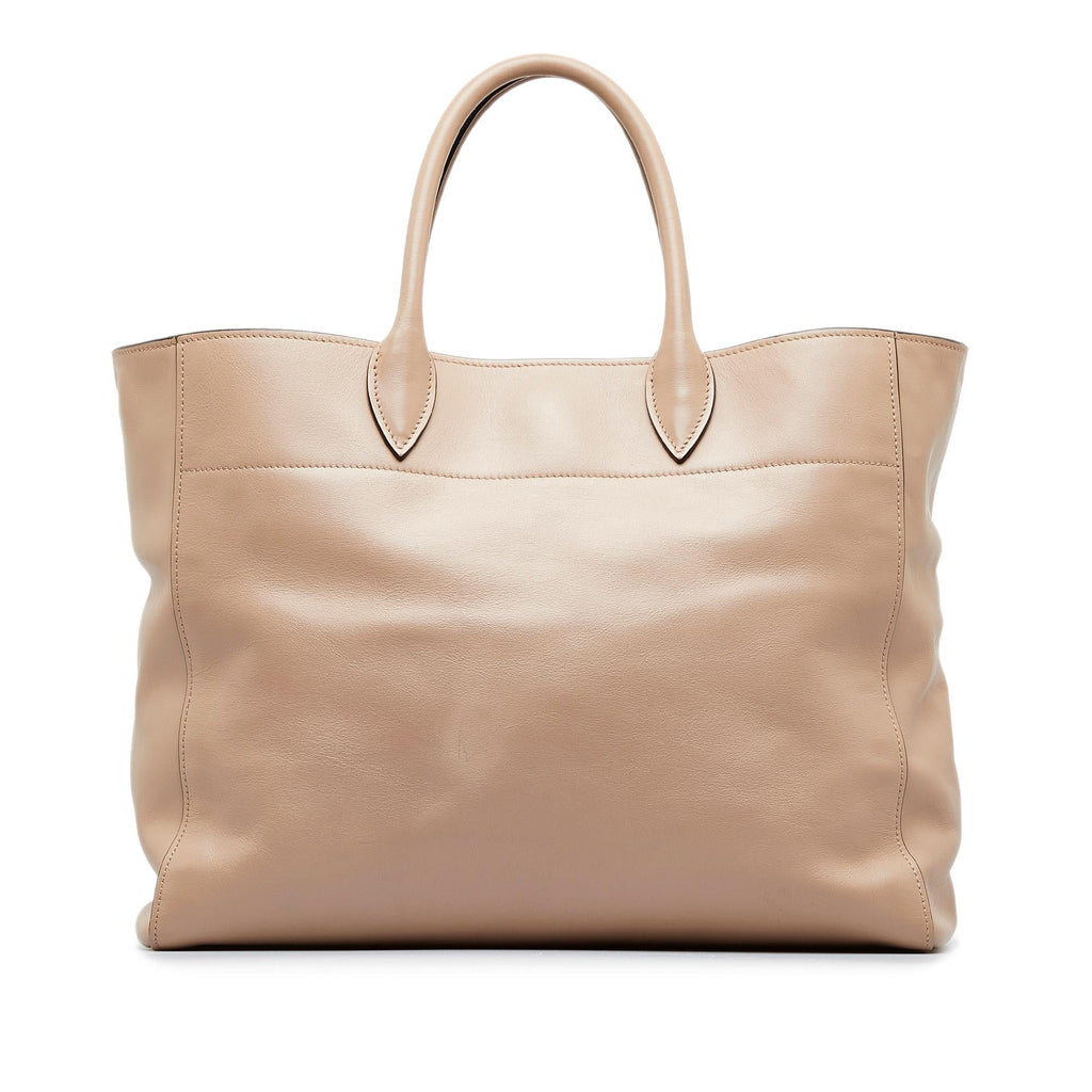 Prada Convertible Open Tote City Calf (SHG-mdtYD6)