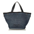 Prada Denim Tote Bag (SHG-29158)
