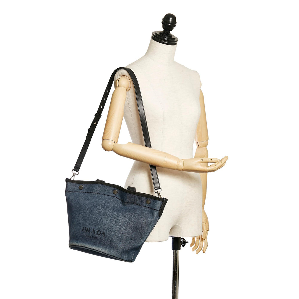Prada Denim Tote Bag (SHG-29158)