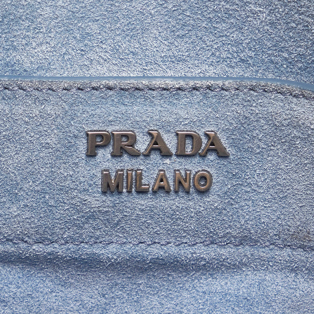 Prada Etiquette Leather Tote Bag (SHG-32088)
