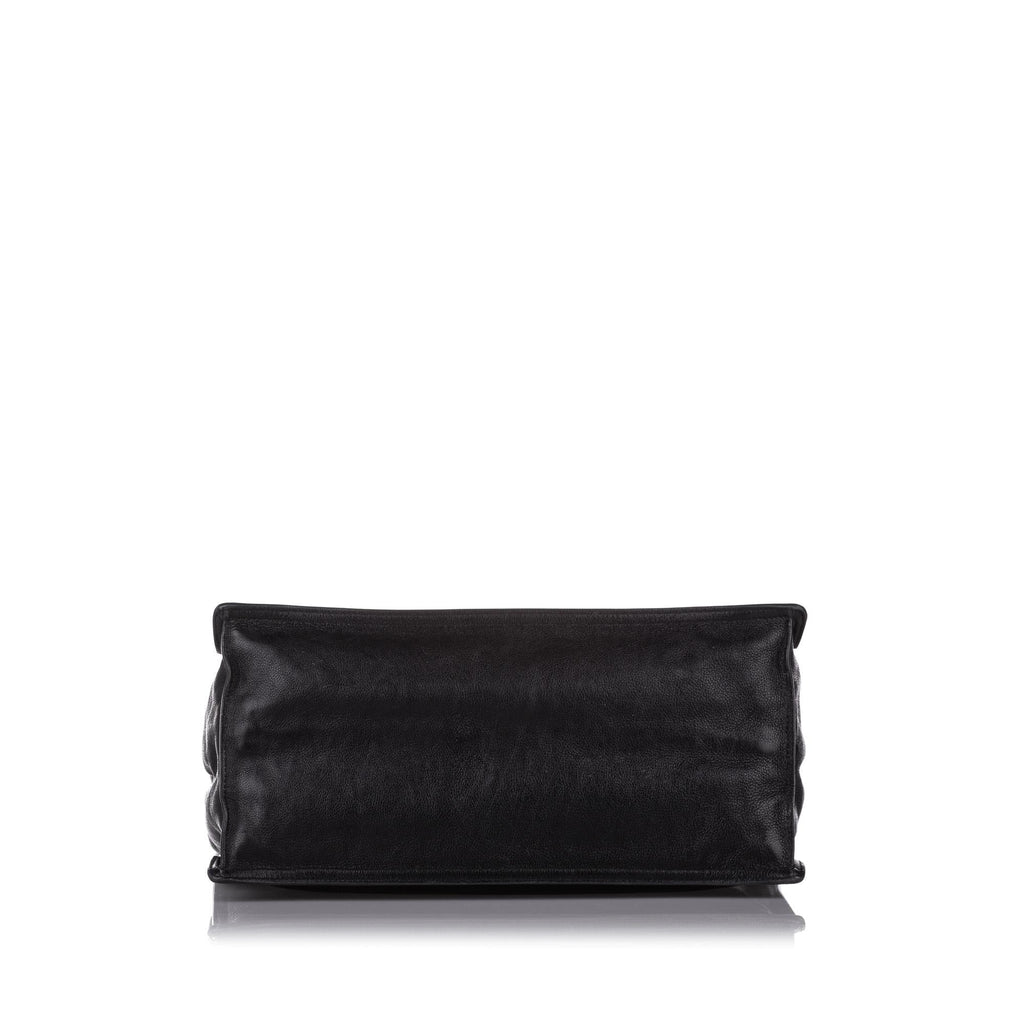 Prada Etiquette Leather Tote Bag (SHG-32338)