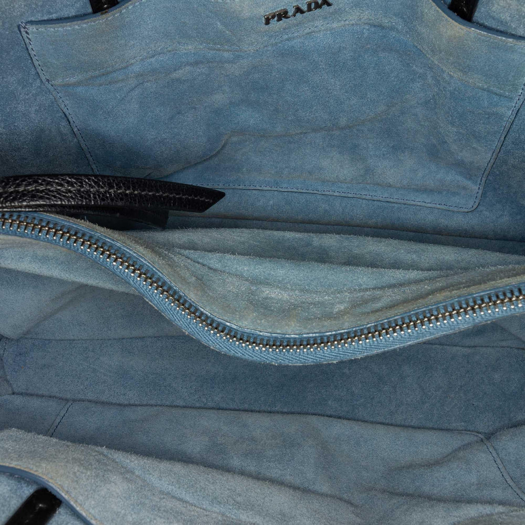 Prada Etiquette Leather Tote Bag (SHG-32338)