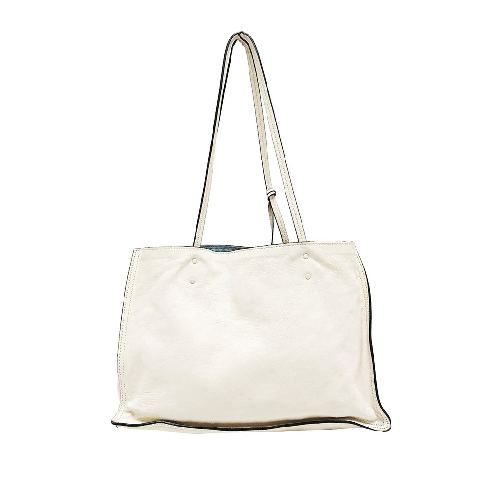 Prada Etiquette Leather Tote Bag (SHG-34016)