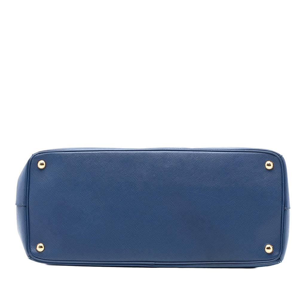 Prada Extra Large Saffiano Lux Galleria Double Zip Tote