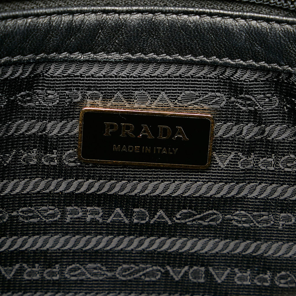 Prada Fiocco Bow Tessuto Tote Bag (SHG-25824)