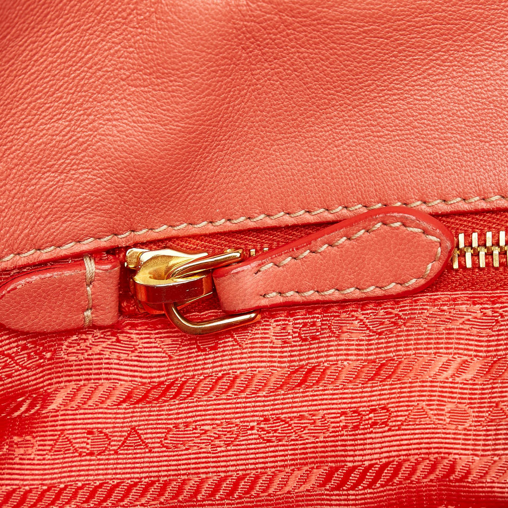 Prada Fiocco Bow Tessuto Tote Bag (SHG-29762)