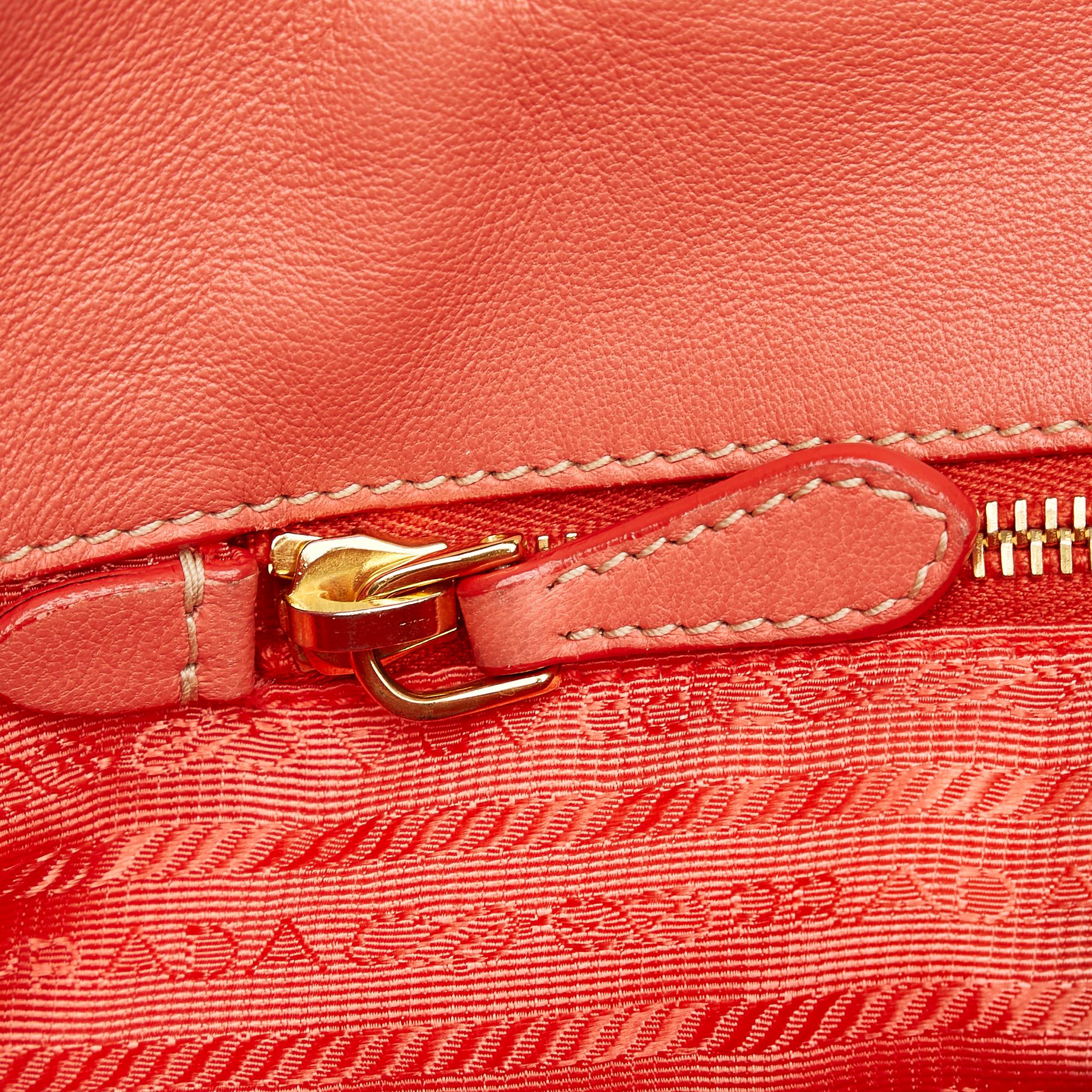 Prada Fiocco Bow Tessuto Tote Bag (SHG-29762)