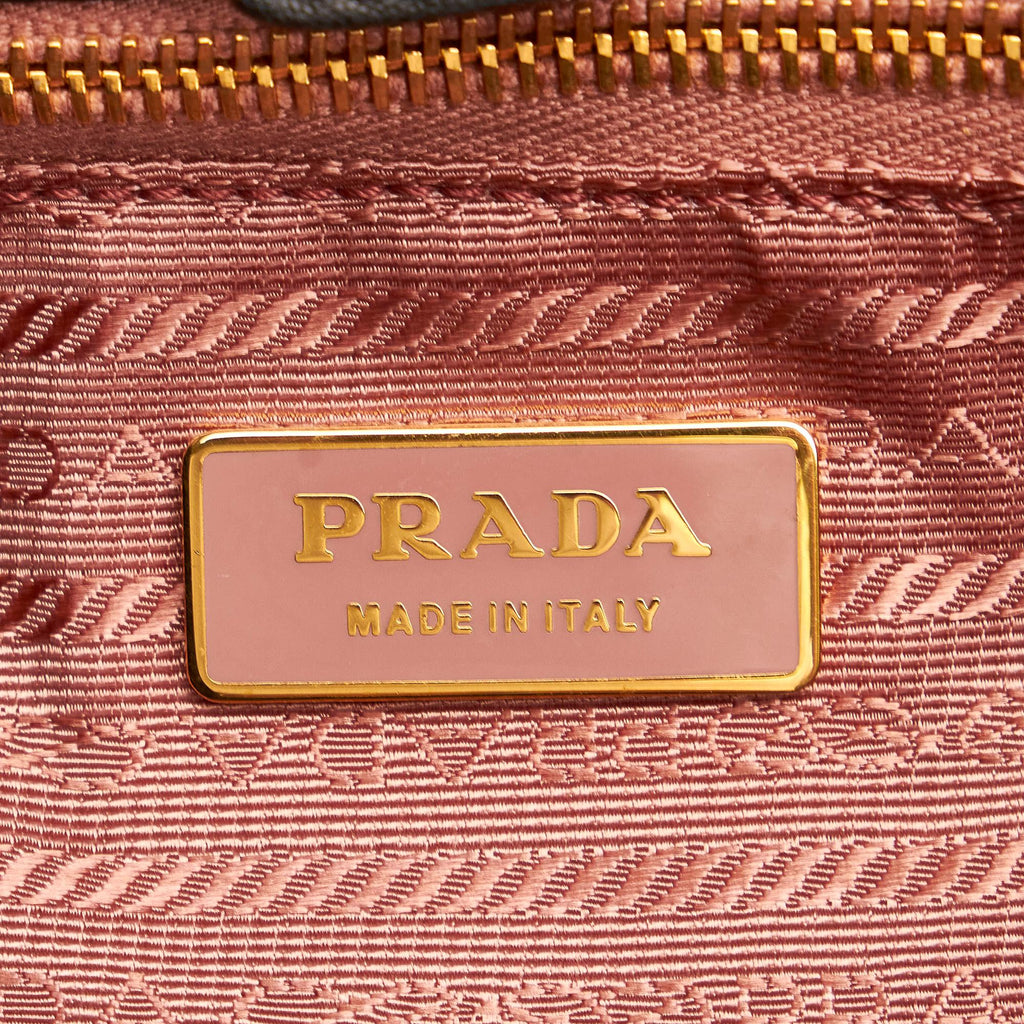 Prada Fiocco Bow Tessuto Tote Bag (SHG-33148)