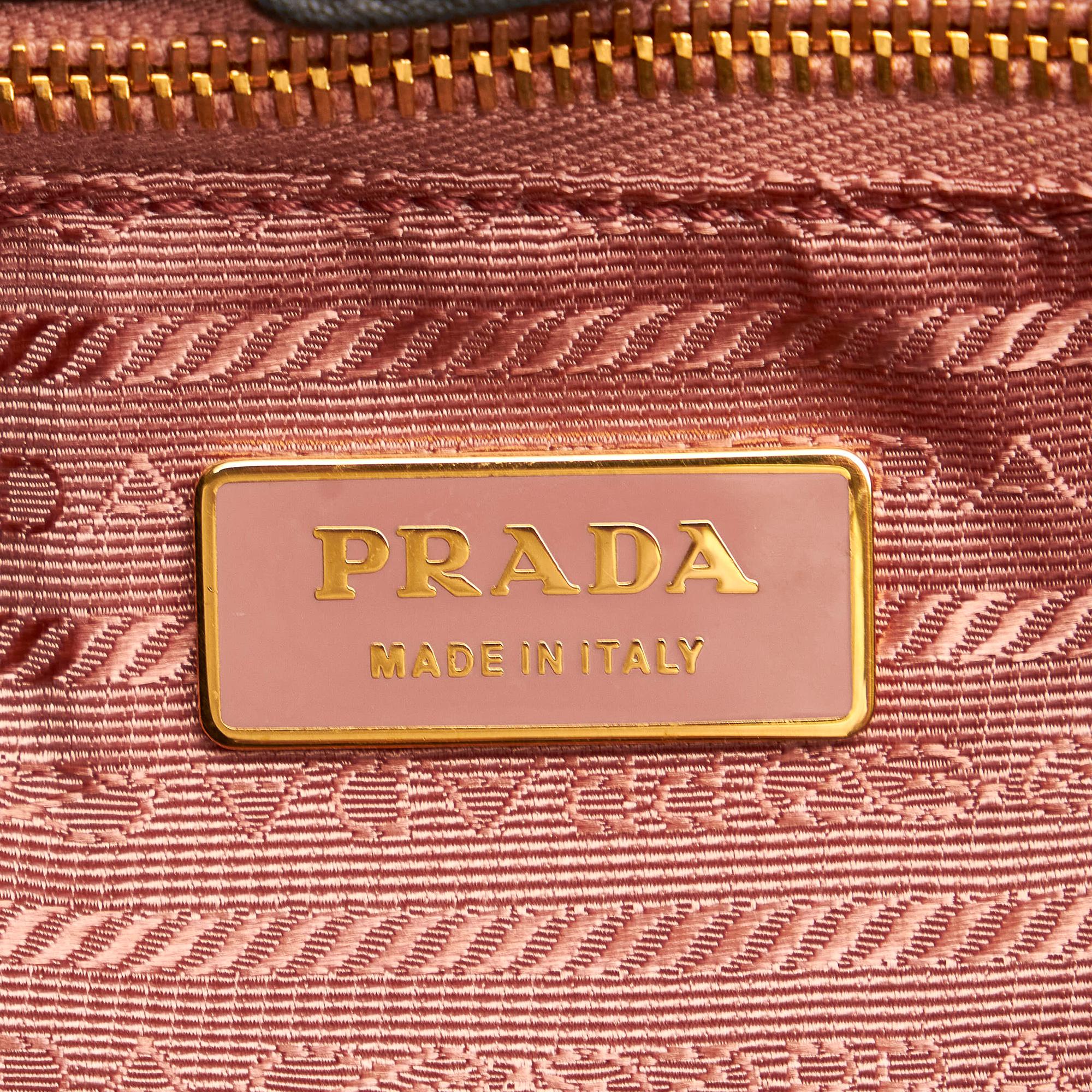 Prada Fiocco Bow Tessuto Tote Bag (SHG-33148)