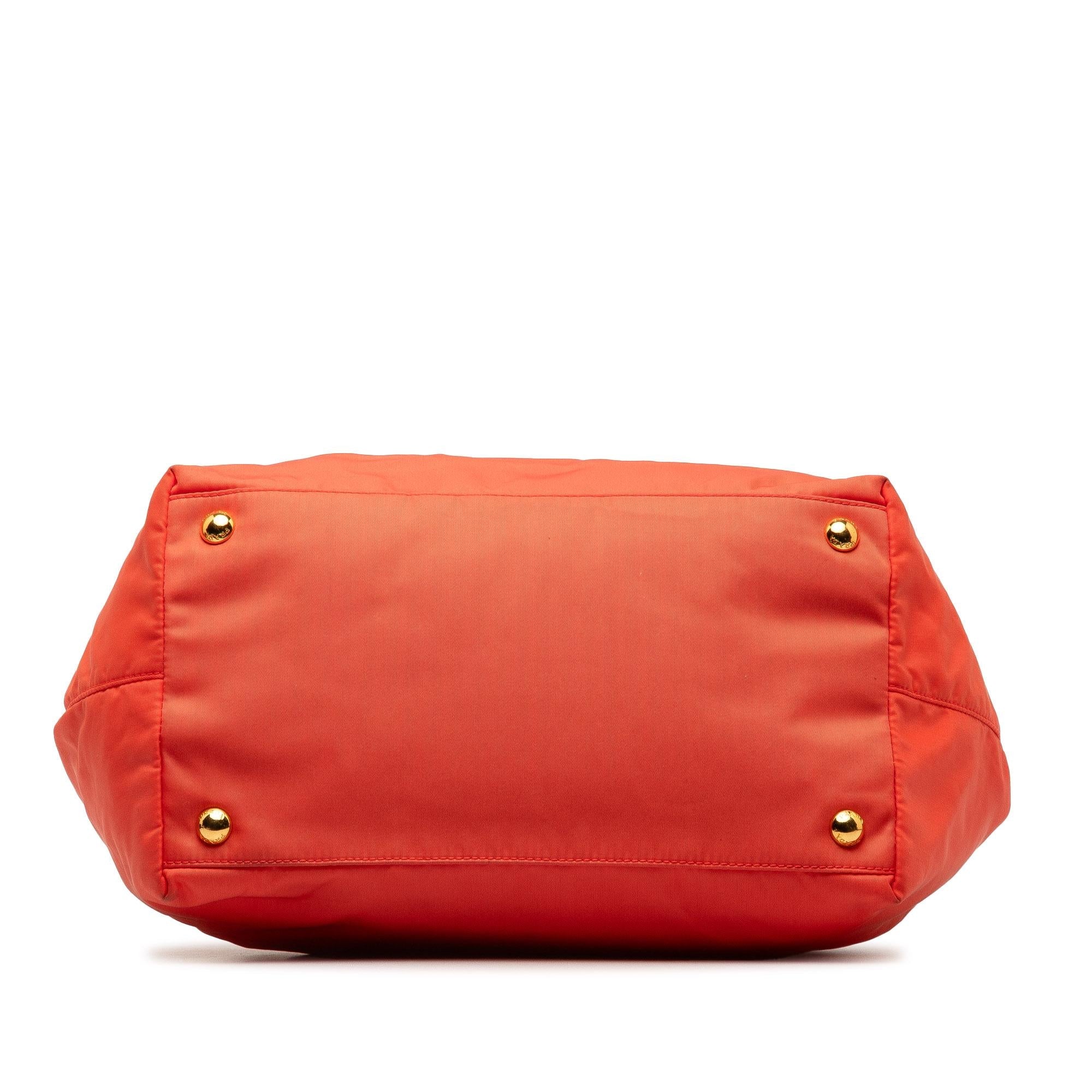 Prada Fiocco Bow Tessuto Tote (SHG-6oNwJf)