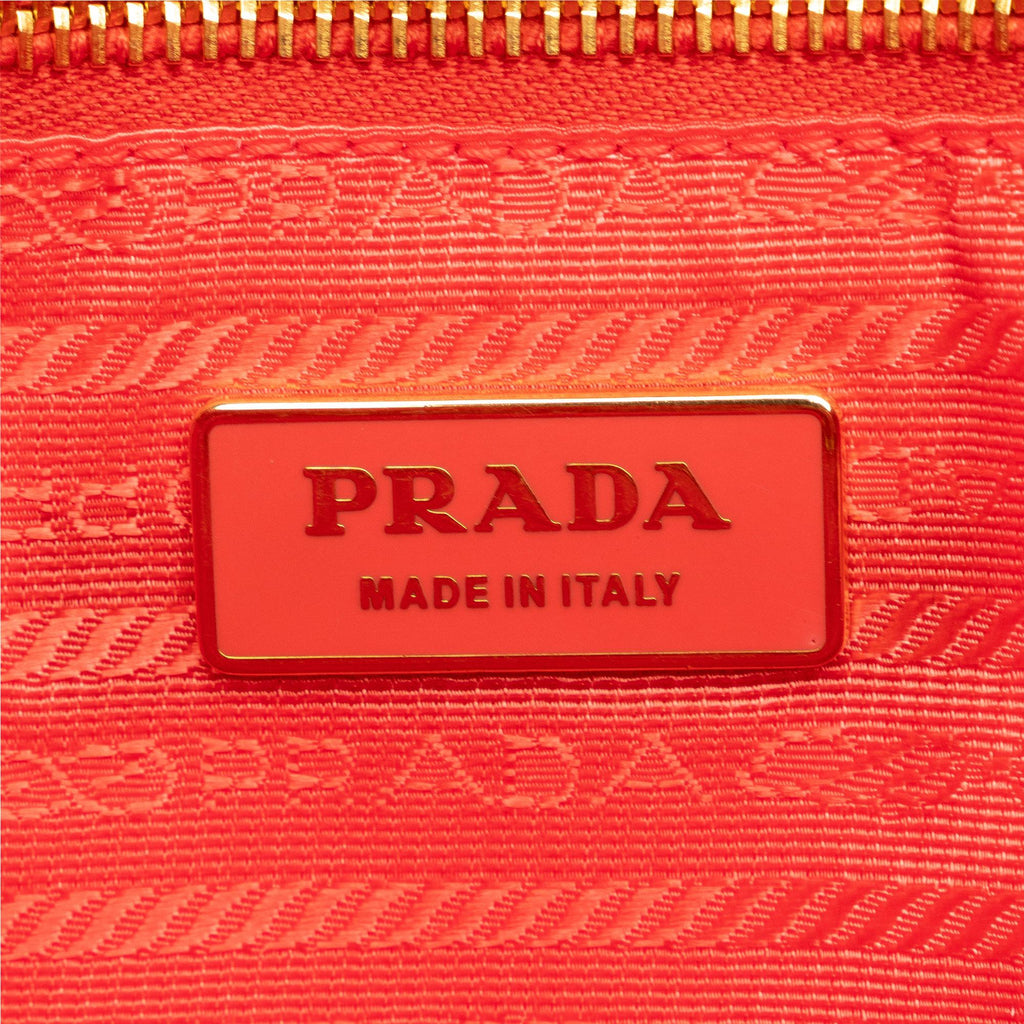 Prada Fiocco Bow Tessuto Tote (SHG-6oNwJf)