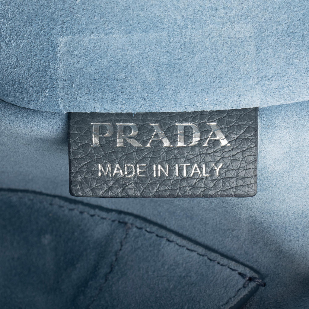Prada Glace Calf Etiquette Tote (SHF-zfGPRR)
