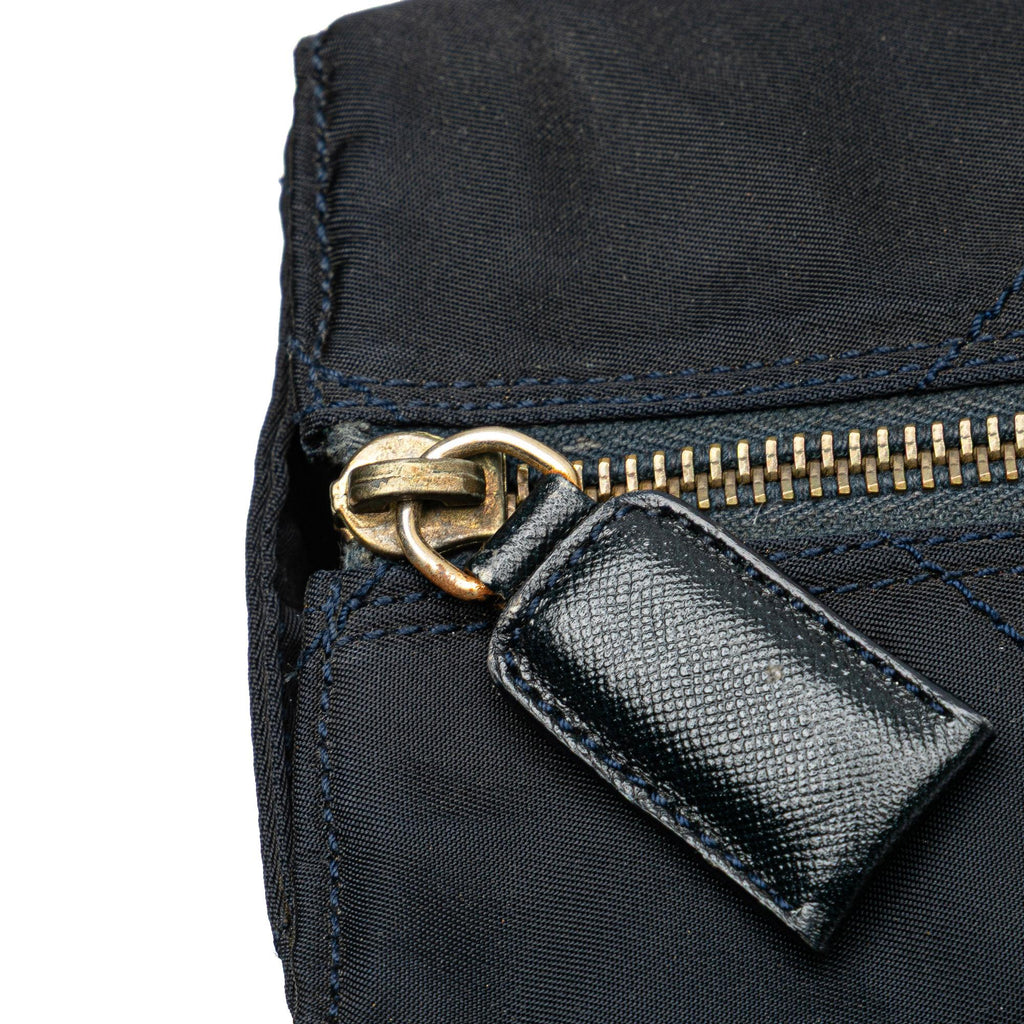 Prada Impuntu Tessuto Chain Tote
