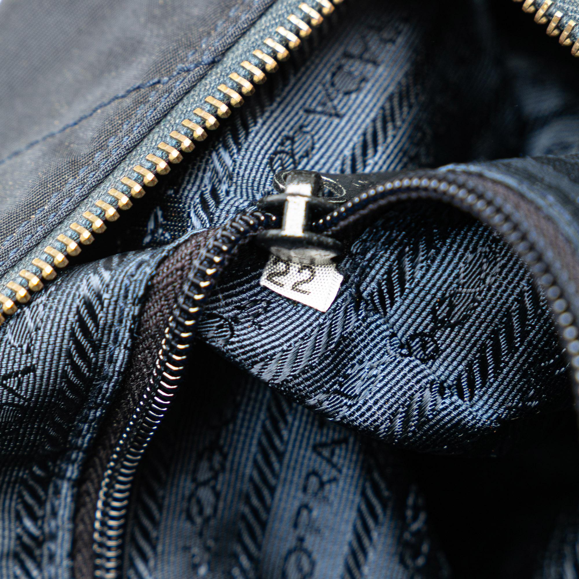 Prada Impuntu Tessuto Chain Tote