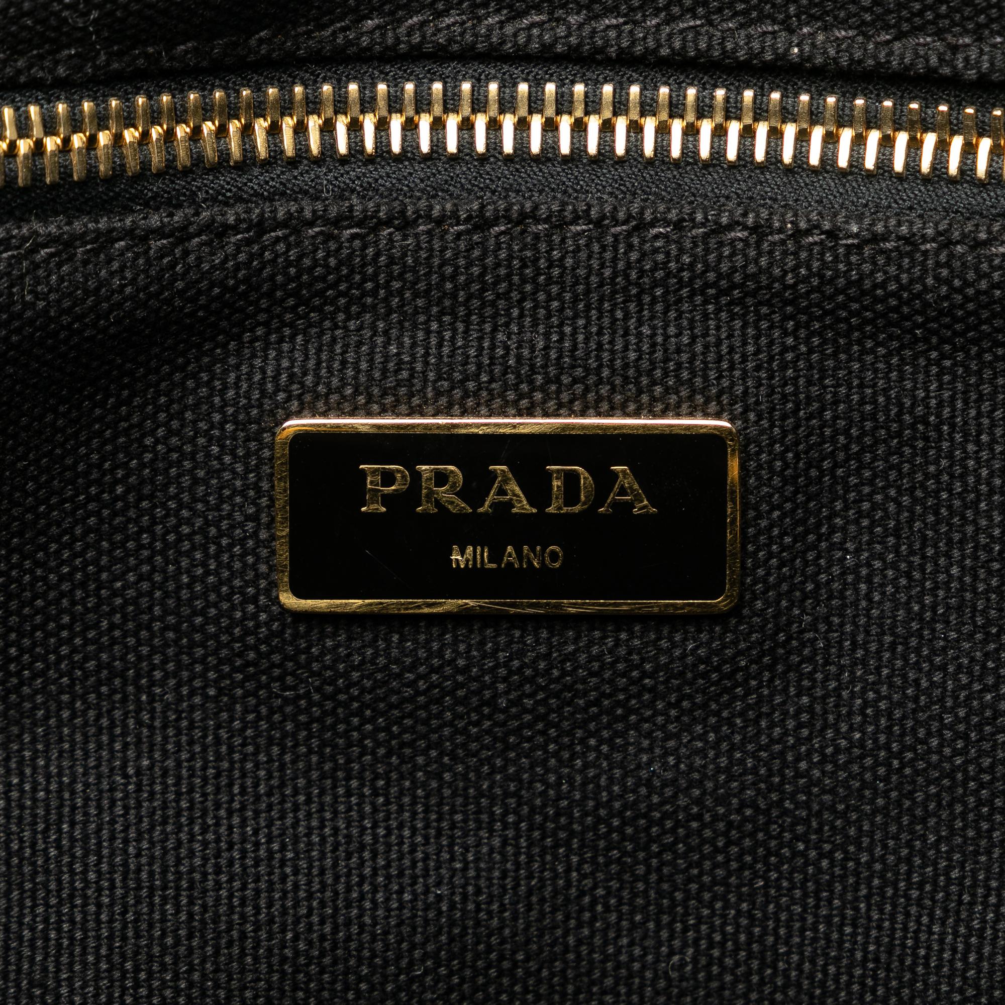 Prada Large Camouflage Stampata Canapa Tote (SHG-BOAIpk)