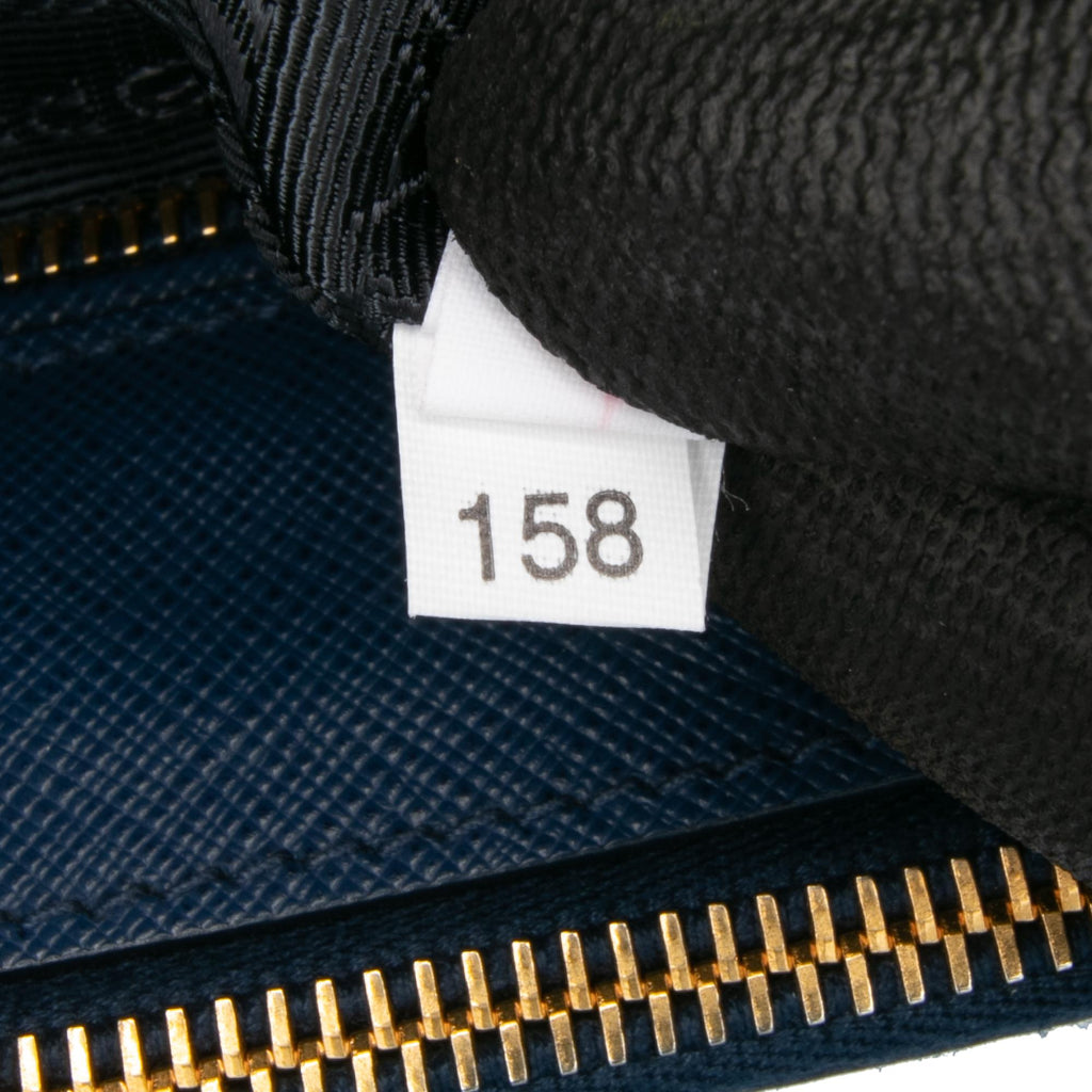 Prada Large Saffiano Lux Galleria Double Zip Tote
