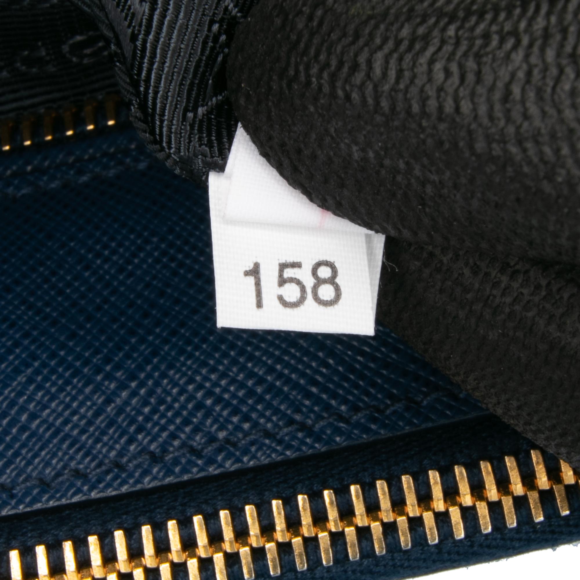 Prada Large Saffiano Lux Galleria Double Zip Tote