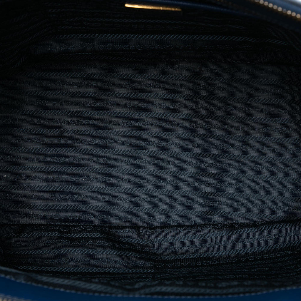 Prada Large Saffiano Lux Galleria Double Zip Tote