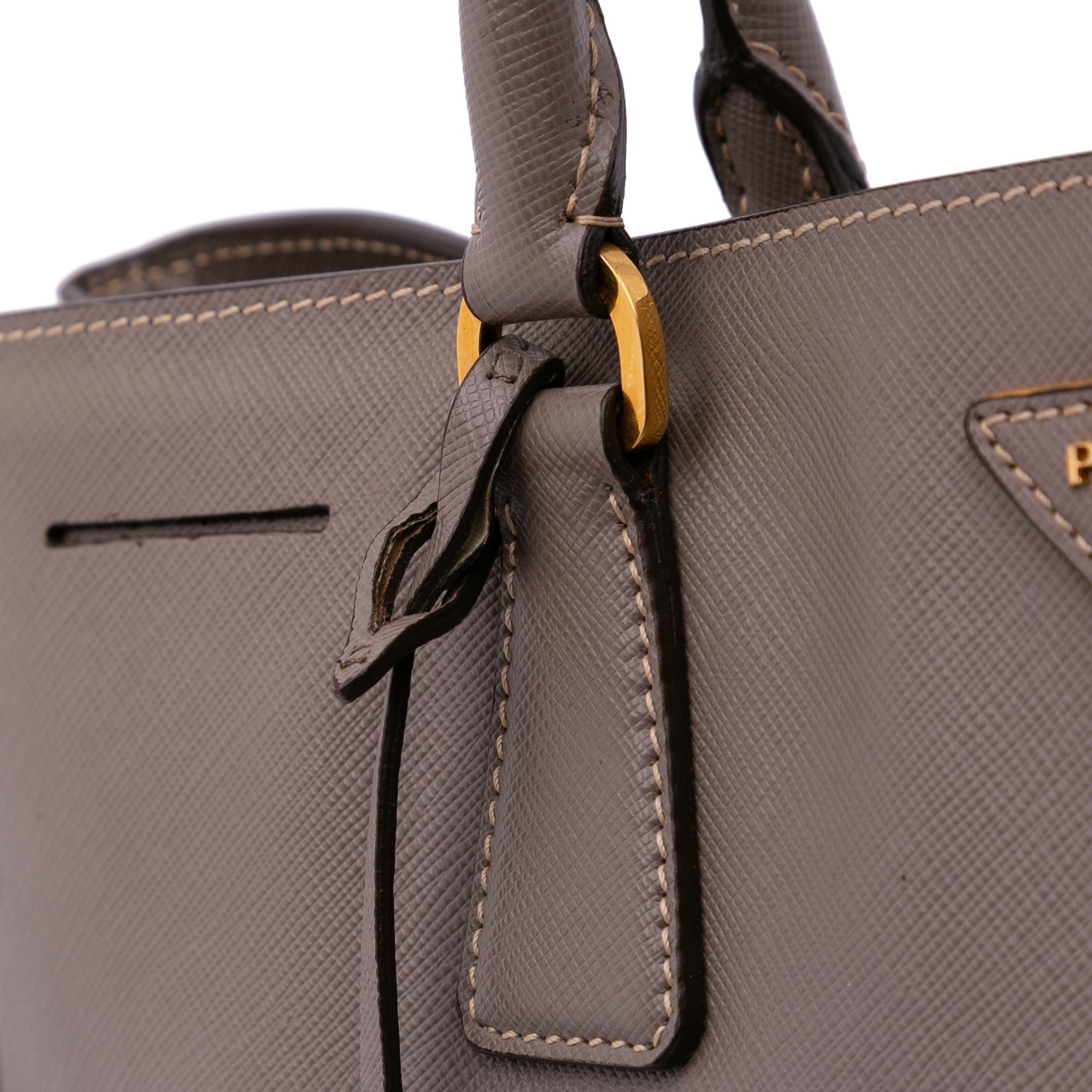 Prada Large Saffiano Lux Galleria Tote