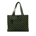 Prada Large Triangolo Jacquard Symbole Tote (SHG-YpY2Cg)