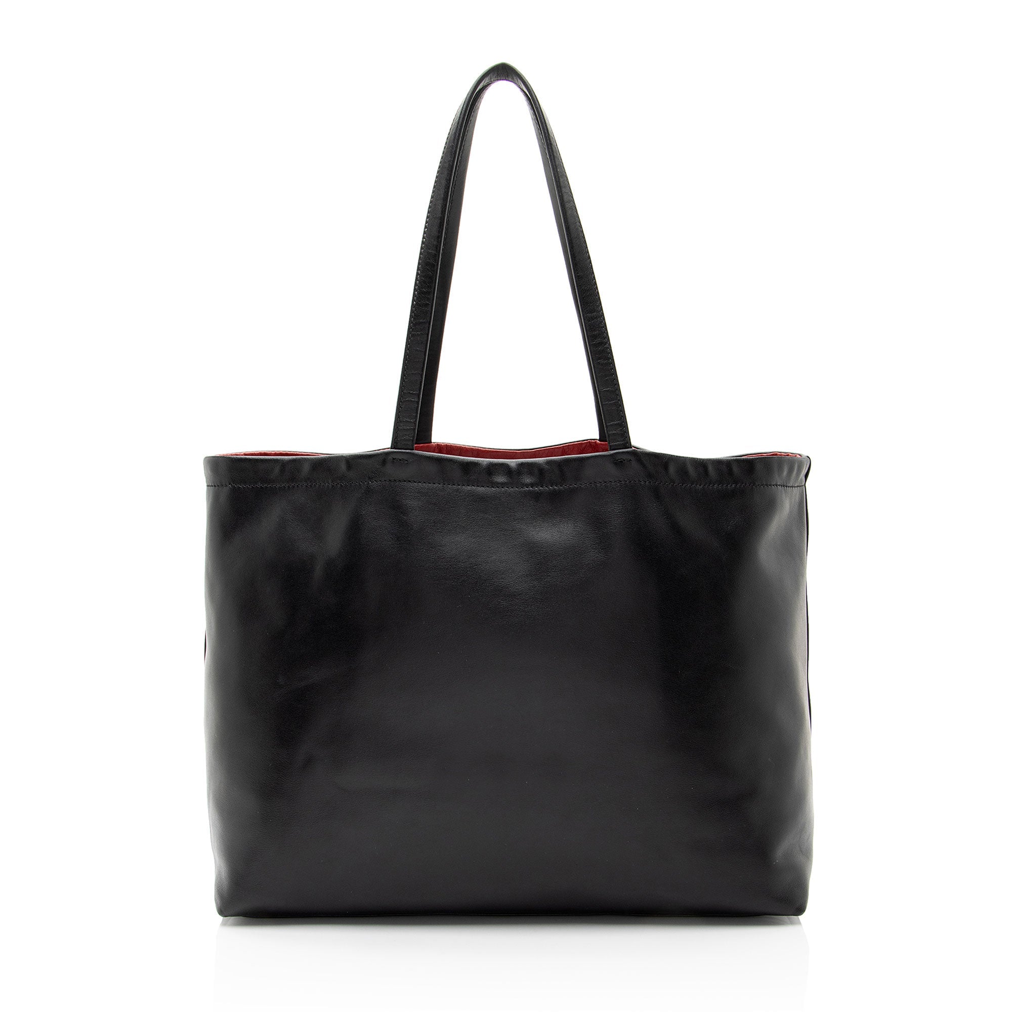 Prada Leather Reversible E/W Tote