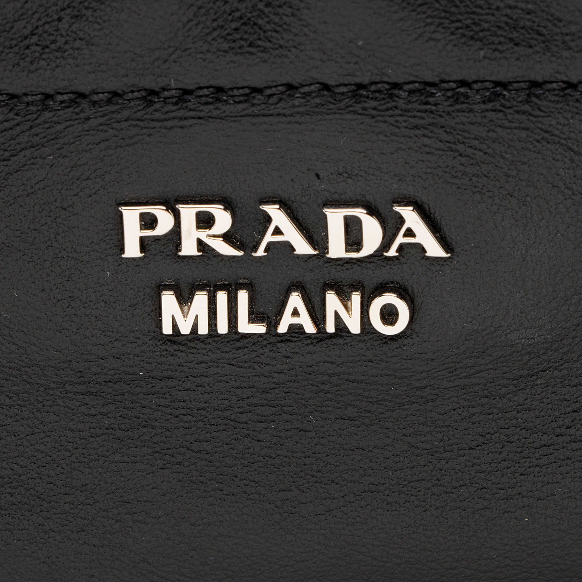 Prada Leather Reversible E/W Tote